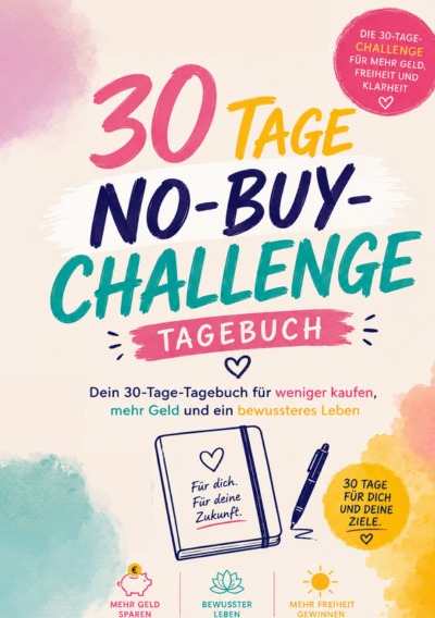 'Cover von Die 30-Tage No-Buy-Challenge'-Cover