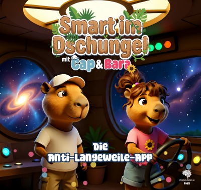 'Cover von Smart im Dschungel (mit Cap & Bara): Die Anti-Langeweile-App'-Cover