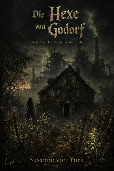 'Cover von Die Hexe von Godorf – Buch 2 von 3 – Die Stimme des Landes'-Cover