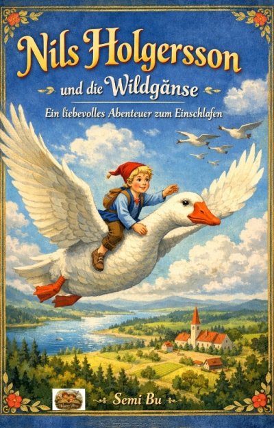 'Cover von Nils Holgersson und die Wildgänse'-Cover