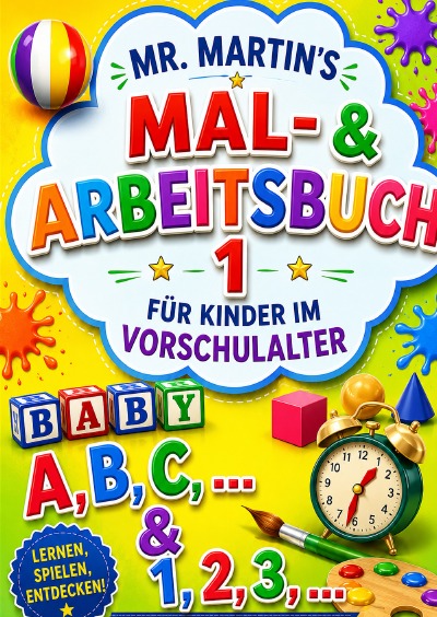 'Cover von Mr Martin’s Mal & Arbeitsbuch 1'-Cover