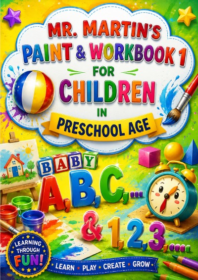 'Cover von Mr. Martin’s Paint & Workbook 1'-Cover