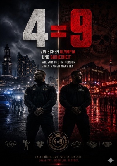 'Cover von 4=9 Zwischen Olympia und Sicherheit'-Cover