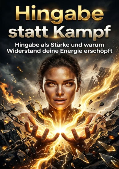 'Cover von Hingabe statt Kampf'-Cover