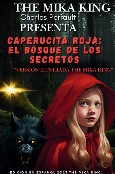'Cover von Caperucita Roja: El Bosque de los Secretos, Charles Perrault „Versión ilustrada The Mika King“'-Cover