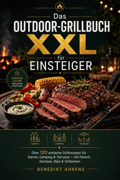 'Cover von Das Outdoor-Grillbuch XXL für Einsteiger'-Cover