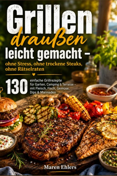 'Cover von Grillen draußen leicht gemacht – ohne Stress, ohne trockene Steaks, ohne Rätselraten'-Cover