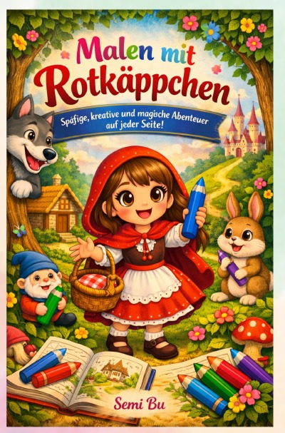 'Cover von Malen mit Rotkäppchen'-Cover