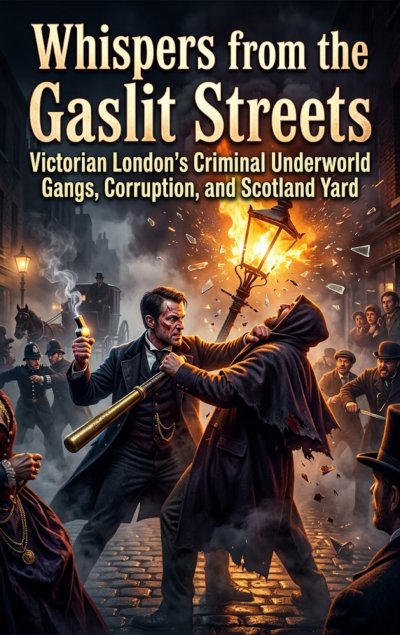'Cover von Whispers from the Gaslit Streets'-Cover