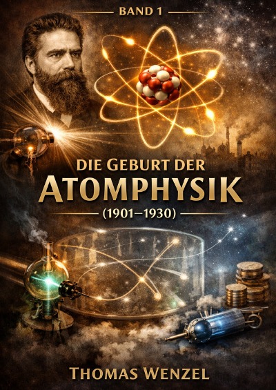 'Cover von Die Geburt der Atomphysik (1901–1930) – Band 1'-Cover