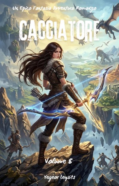 'Cover von Cacciatore:Un Epico LitRPG Fantasia Avventura Romanzo (Volume 8)'-Cover