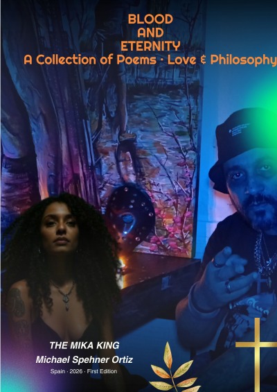 'Cover von BLOOD AND ETERNITY A Collection of Poems · Love & Philosophy THE MIKA KING'-Cover
