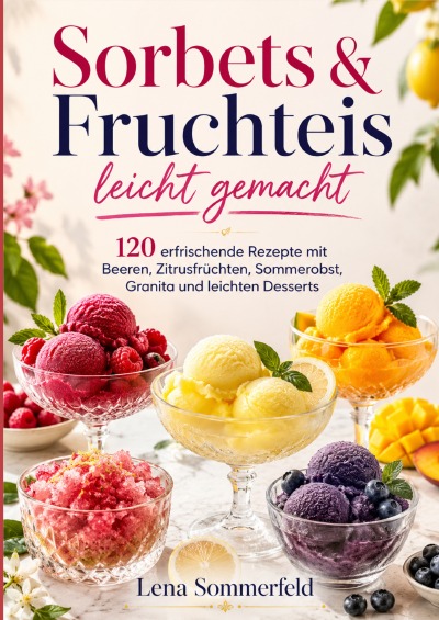 'Cover von Sorbets & Fruchteis leicht gemacht'-Cover