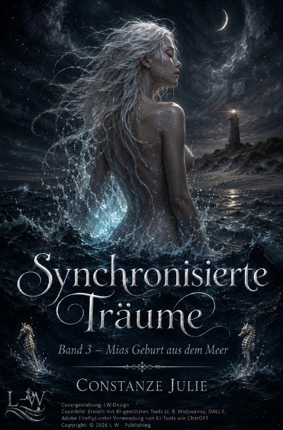 'Cover von Synchronisierte Träume – Band 3 – Mias Geburt aus dem Meer'-Cover
