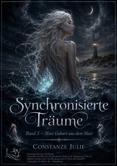 'Cover von Synchronisierte Träume – Band 3 – Mias Geburt aus dem Meer'-Cover