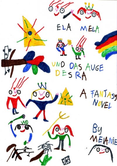 'Cover von Ela Mela und das Auge des RA ein Kinderbuch'-Cover