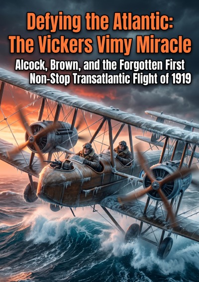 'Cover von Defying the Atlantic: The Vickers Vimy Miracle'-Cover