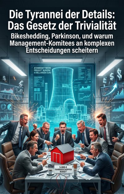 'Cover von Die Tyrannei der Details: Das Gesetz der Trivialität'-Cover