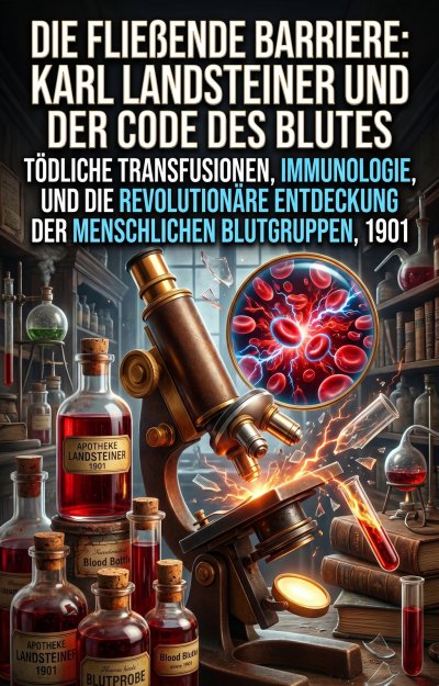 'Cover von Die fließende Barriere: Karl Landsteiner und der Code des Blutes'-Cover