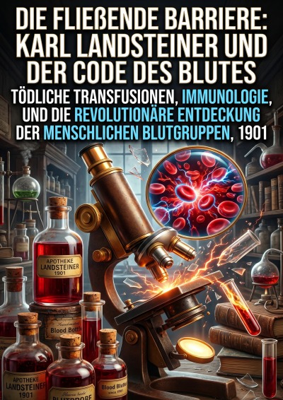 'Cover von Die fließende Barriere: Karl Landsteiner und der Code des Blutes'-Cover