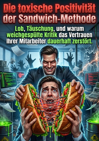 'Cover von Die toxische Positivität der Sandwich-Methode'-Cover