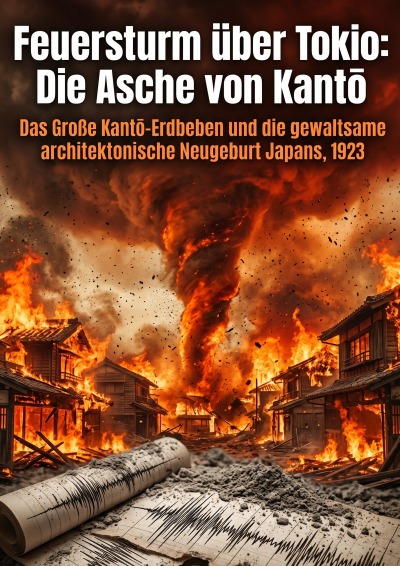 'Cover von Feuersturm über Tokio: Die Asche von Kantō'-Cover