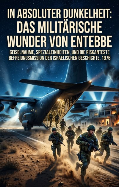 'Cover von In absoluter Dunkelheit: Das militärische Wunder von Entebbe'-Cover