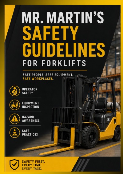 'Cover von Mr. Martin’s Safety Guidelines for Folklift Drivers'-Cover
