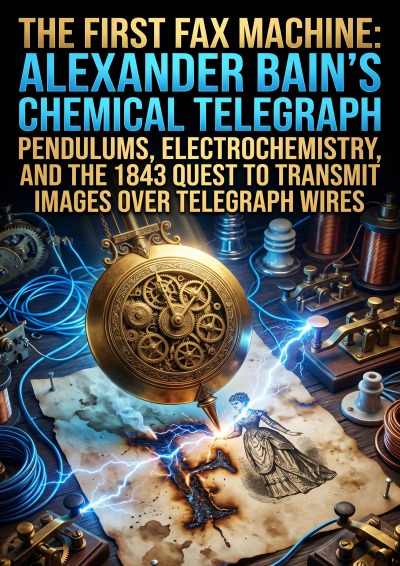 'Cover von The First Fax Machine: Alexander Bain’s Chemical Telegraph'-Cover