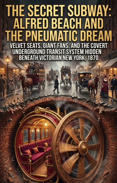 'Cover von The Secret Subway: Alfred Beach and the Pneumatic Dream'-Cover