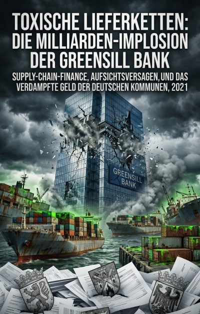 'Cover von Toxische Lieferketten: Die Milliarden-Implosion der Greensill Bank'-Cover
