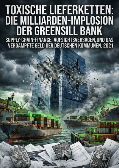 'Cover von Toxische Lieferketten: Die Milliarden-Implosion der Greensill Bank'-Cover