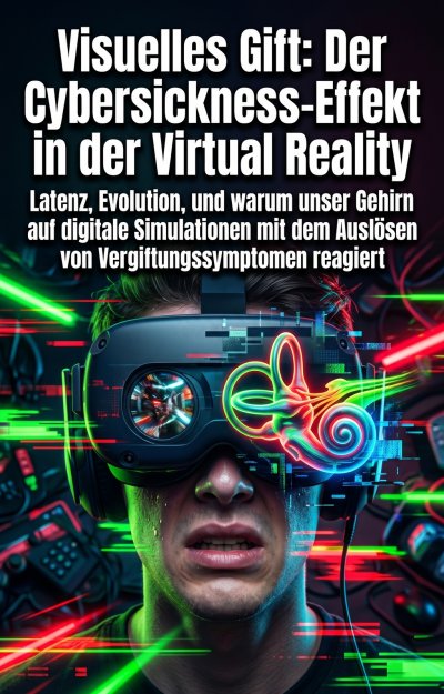 'Cover von Visuelles Gift: Der Cybersickness-Effekt in der Virtual Reality'-Cover