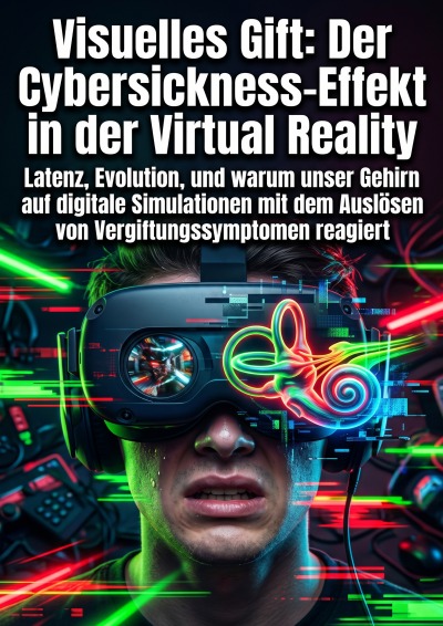 'Cover von Visuelles Gift: Der Cybersickness-Effekt in der Virtual Reality'-Cover