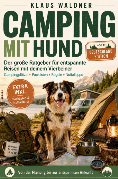 'Cover von Camping mit Hund in Deutschland'-Cover