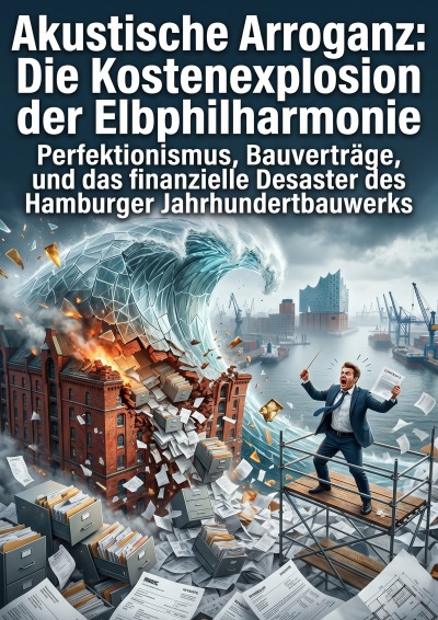 'Cover von Akustische Arroganz: Die Kostenexplosion der Elbphilharmonie'-Cover