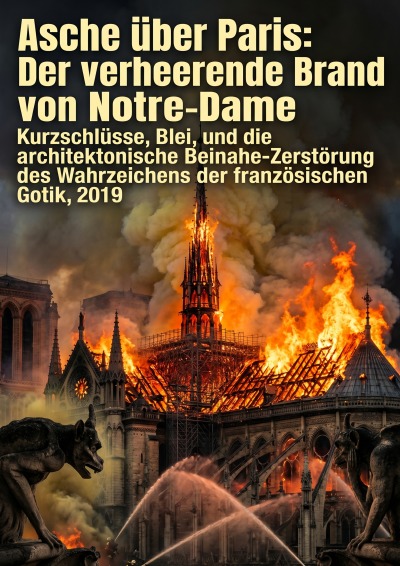 'Cover von Asche über Paris: Der verheerende Brand von Notre-Dame'-Cover