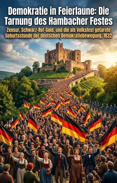 'Cover von Demokratie in Feierlaune: Die Tarnung des Hambacher Festes'-Cover