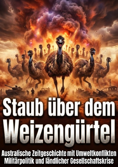 'Cover von Staub über dem Weizengürtel'-Cover