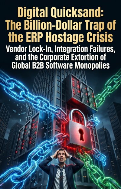 'Cover von Digital Quicksand: The Billion-Dollar Trap of the ERP Hostage Crisis'-Cover