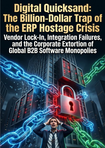 'Cover von Digital Quicksand: The Billion-Dollar Trap of the ERP Hostage Crisis'-Cover