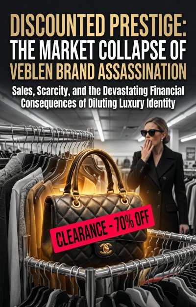 'Cover von Discounted Prestige: The Market Collapse of Veblen Brand Assassination'-Cover