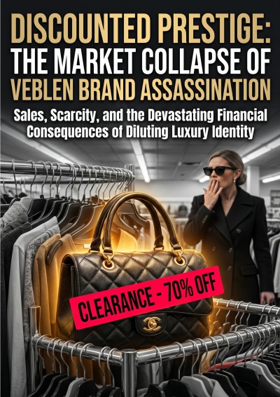 'Cover von Discounted Prestige: The Market Collapse of Veblen Brand Assassination'-Cover