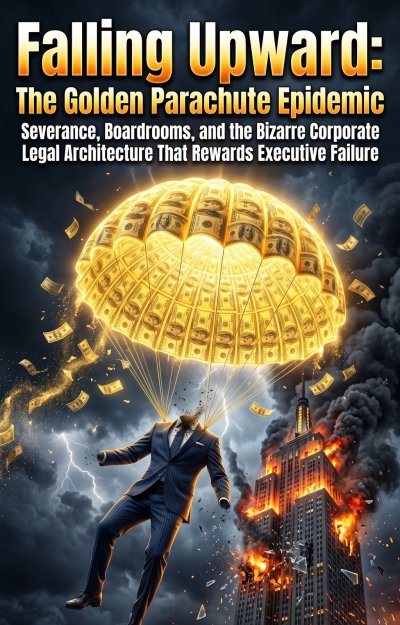 'Cover von Falling Upward: The Golden Parachute Epidemic'-Cover