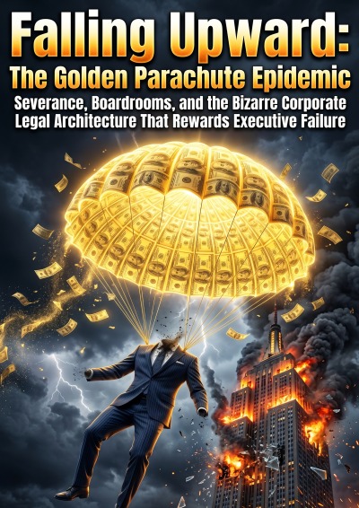 'Cover von Falling Upward: The Golden Parachute Epidemic'-Cover
