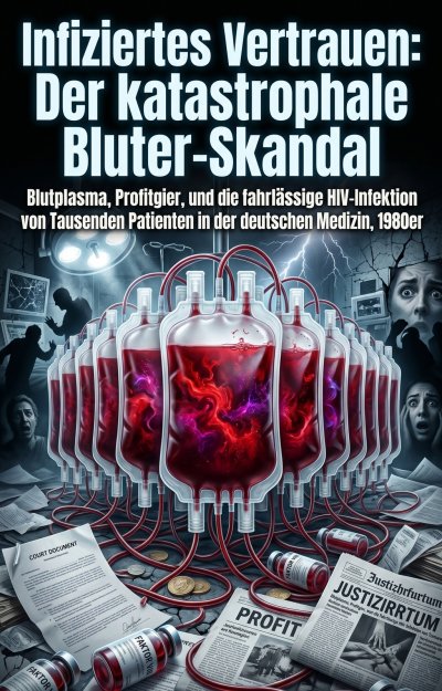 'Cover von Infiziertes Vertrauen: Der katastrophale Bluter-Skandal'-Cover