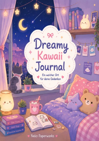 'Cover von Neko Cosy Night Journal XL'-Cover