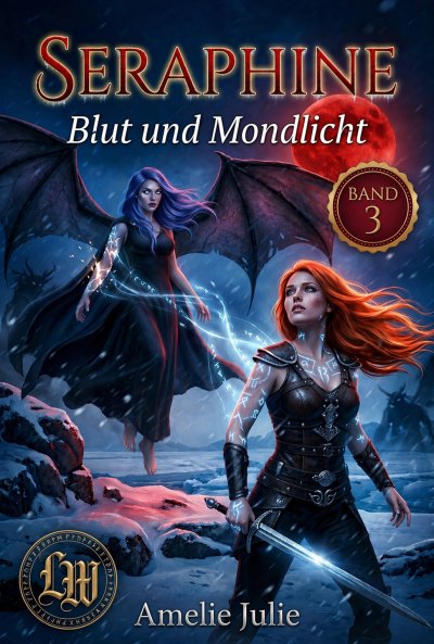 'Cover von Seraphine – Buch 3 – Blut und Mondschein'-Cover