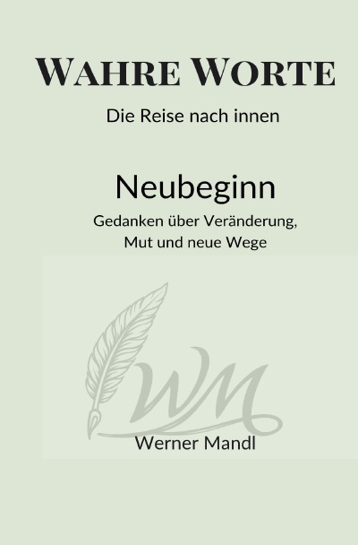 'Cover von Wahre Worte – Die Reise nach innen'-Cover