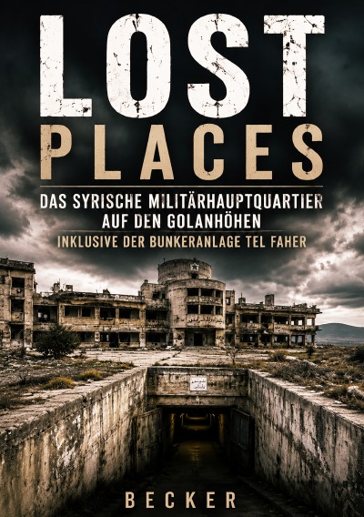 'Cover von Lost Places I Das syrische Militärhauptquartier auf den Golanhöhen inklusive der Bunkeranlage Tel Faher'-Cover
